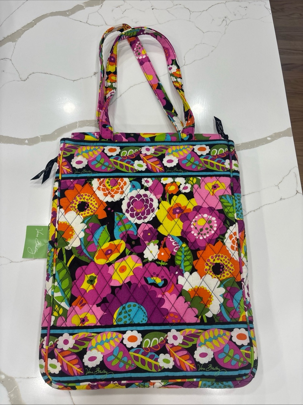 Vera Bradley Vava Voom compartment laptop bag